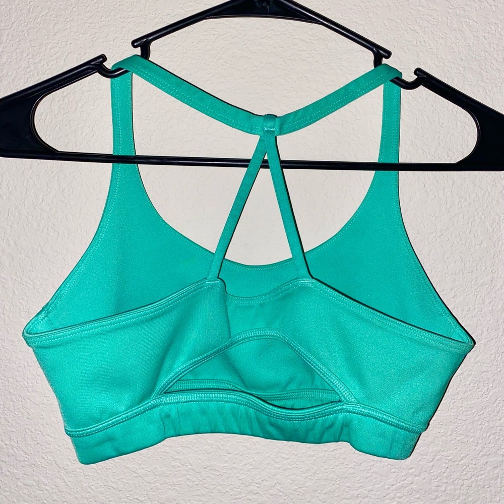 Turquoise Reebok Sports Bra - Picture 2 of 4